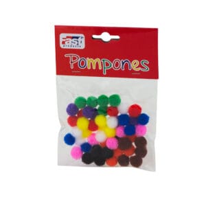 Pom Pom Surtido 1.2 CM FAST