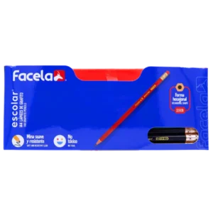 Caja Lápiz Escolar Surtido Facela 144 unidades.