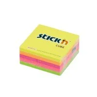 Block Stickn 21203 2x2 Mini Cubo Neon 5 col.250 hojas