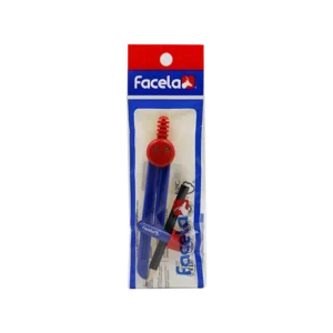 Compas plástico con lápiz Facela