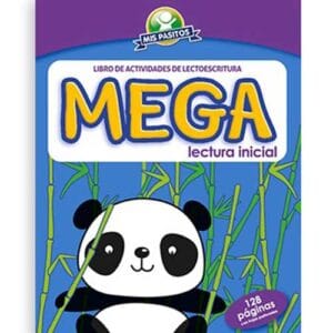 Mega Lectura Inicial (molde) Panda
