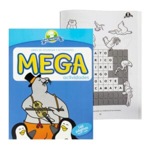 Libro de Colorear Mega Actividades 160 pgs.