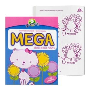 Libro de Colorear Mega Niñas