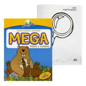 Libro de Colorear Mega Trazos y Colores 160 Pgs.