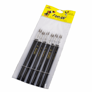 Pincel Pony Redondo No. 4 Blister 12 Uni.