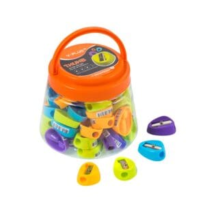 SACAPUNTAS PLÁSTICO BOTE 60 UNI THUMB Y-PLUS