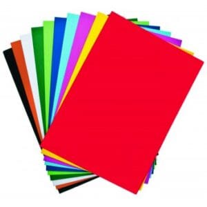 Paquete de hojas de color (Varias texturas)