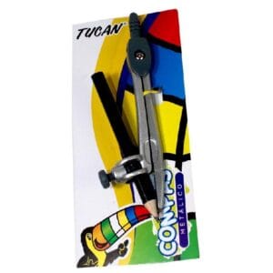 Compas Metalico Tucan Blister