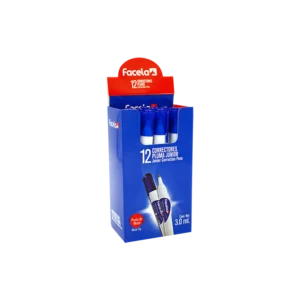 Caja de 12 Correctores Pluma Facela 3 ml