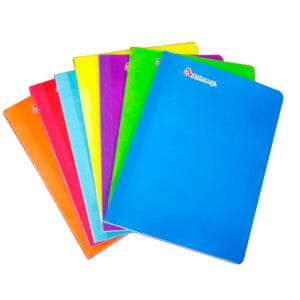 Cuaderno cosido grande de 100 hojas