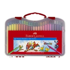 Estuche de marcador FABER CASTELL de 48 colores