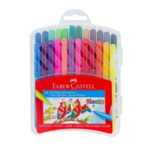 Estuche de Marcadores Faber Castell 24 Col.