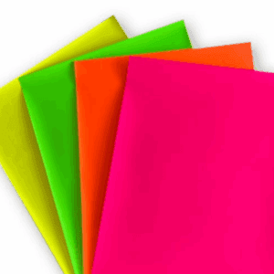 Pliegos Flourescentes
