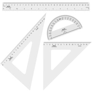 Estuche Geometrico No3 Regla 30 cms. Bolik