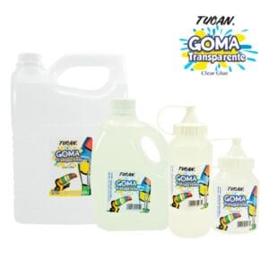 Goma transparente Galón Tucan