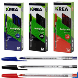 DOCENA DE BOLIGRAFOS KREA