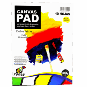 Canvas Pad 9x12 gr Tucan