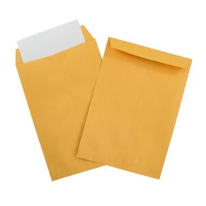 Ciento de sobre manila tamaño carta