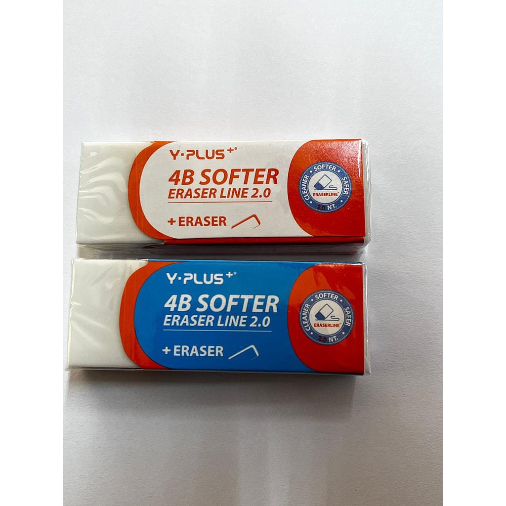 CAJA 20 BORRADORES GRANDES Y-PLUS 4B SOFTER