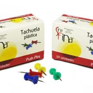 Tachuela Plasticas 50 Uni. Tucan