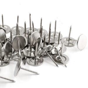 Tachuelas Metalicas Plateadas 100 Uni