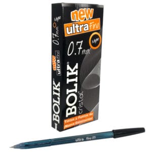 Docena Bolígrafo Ultra Fino Bolik