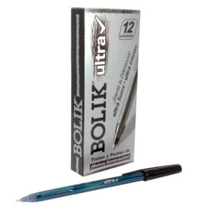 Docena Bolígrafo Ultra Punto Medio Bolik