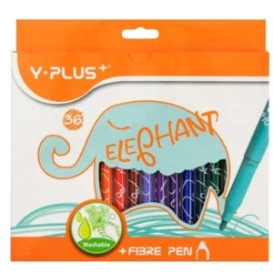 Marcador Y-PLUS elephant de 36 colores