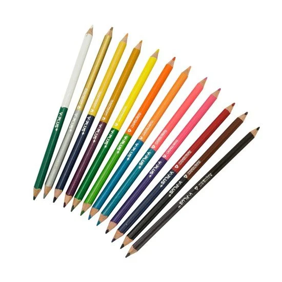 Crayon de Madera Tria. Largo Y-Plus doble punta 12/24 - Imagen 2