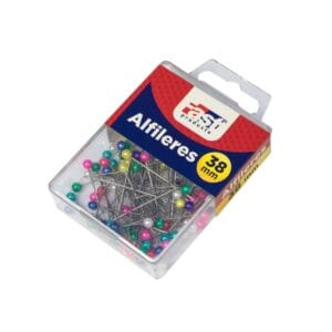 ALFILERES DE COLORES SURTIDO 100 U