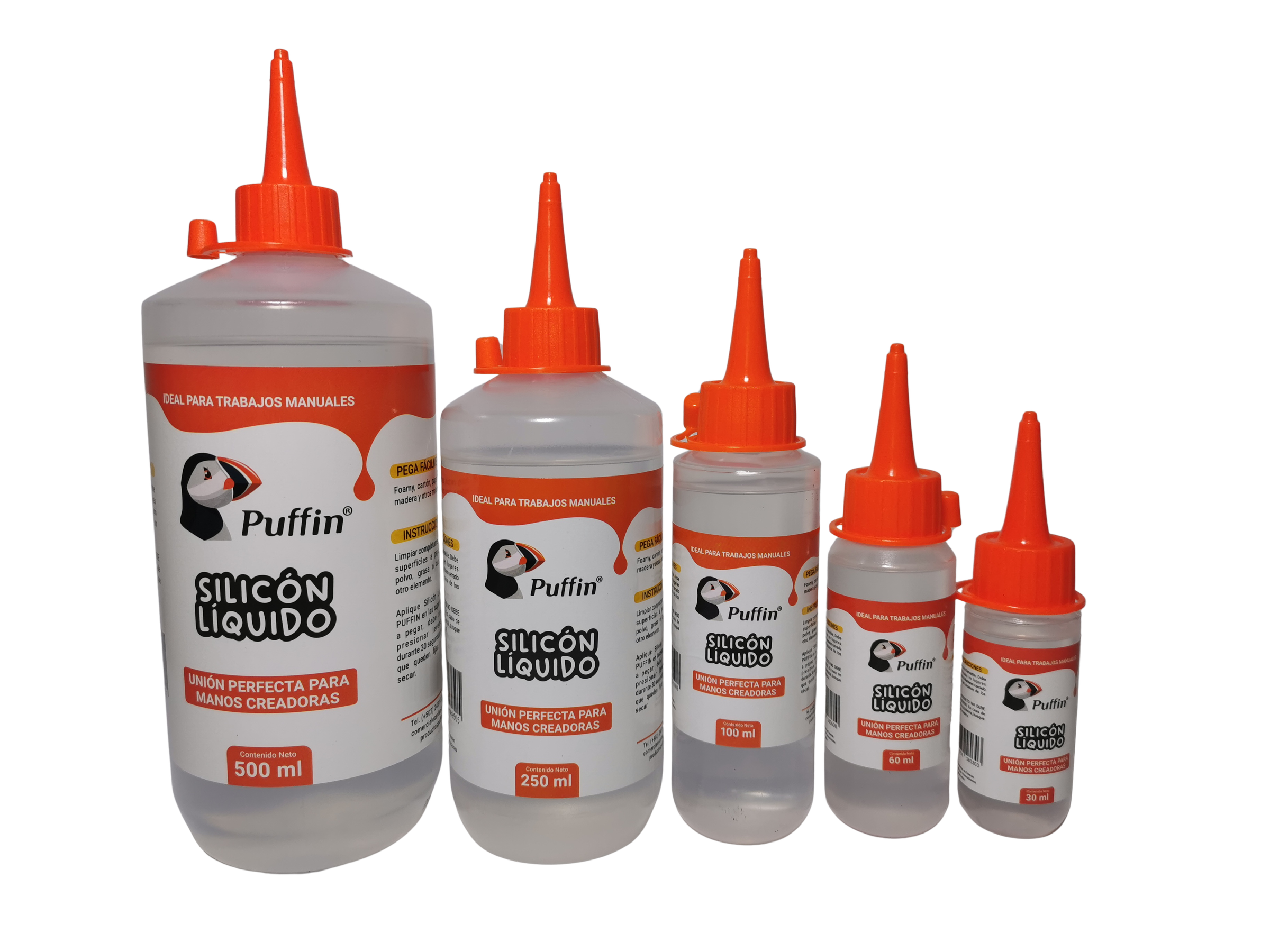 Silicón liquido PUFFIN 30 ML - Imagen 2