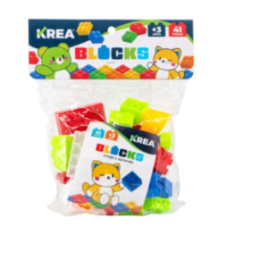 BLOQUES PARA ARMAR DE 41 PIEZAS (TIPO LEGOS)